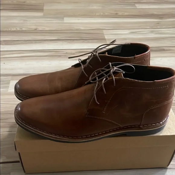 Steve Madden | Shoes | Steve Madden Mens Harken Cognac Lea  display picture 1